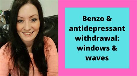 This is a brain injury situation. . Windows and waves benzo withdrawal